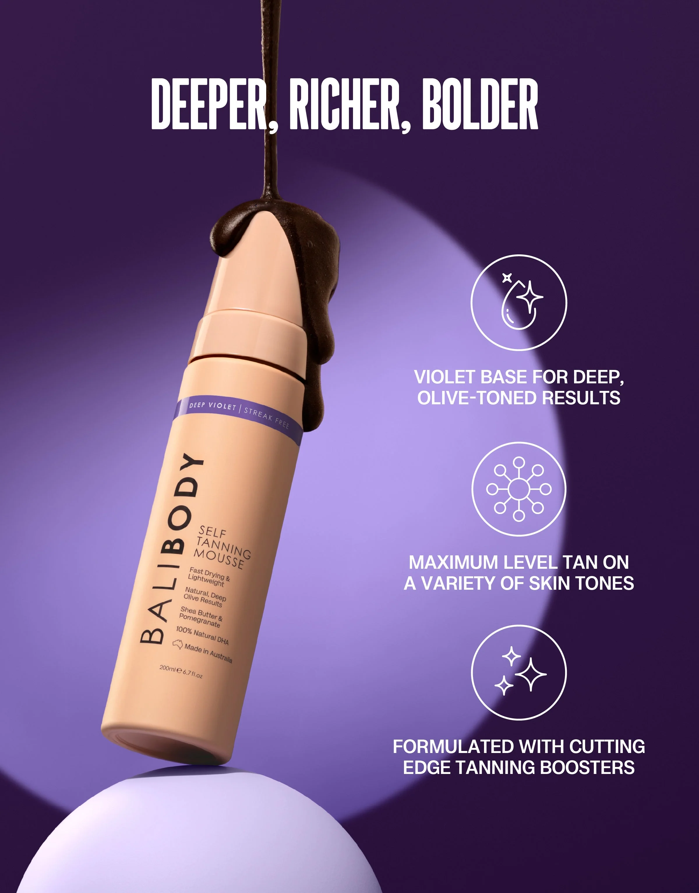 Deep Violet Self Tanning Set - Image 4