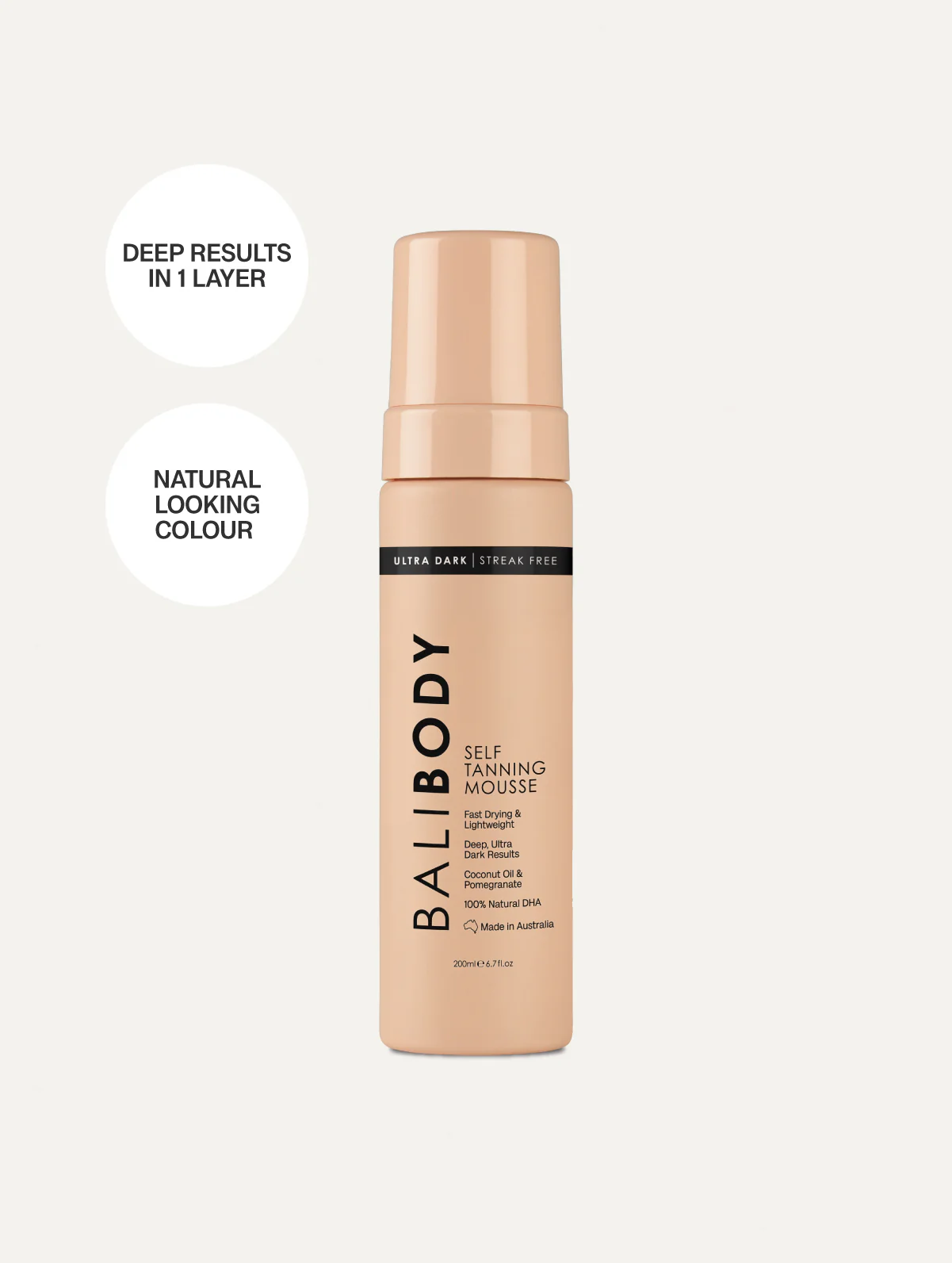 Ultra Dark Self Tanning Mousse